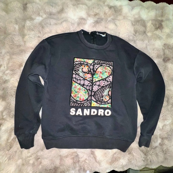 Women's Sandro Sweatshirt.Size 1_Small - Picture 2 of 16